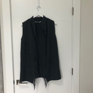 Max studio wool cape